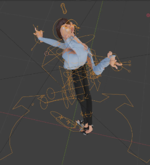 A Blender model that is hopelessly distorted
