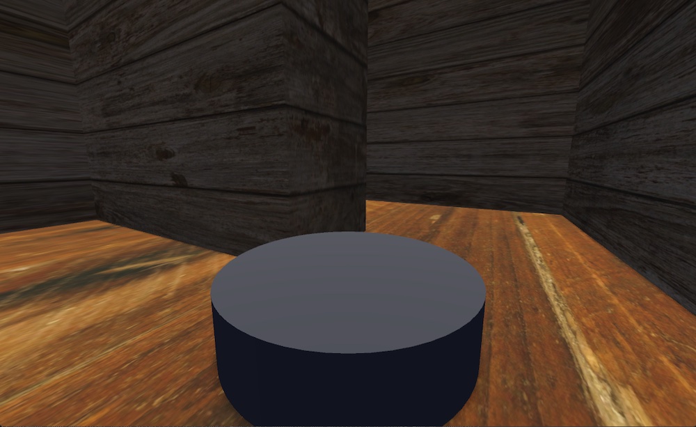 Early TurtleBot prototype in a simple maze